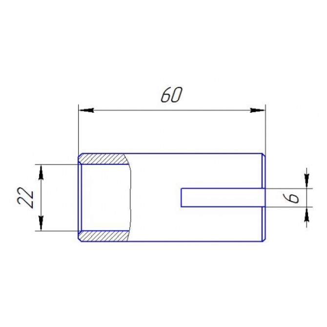 Гвинт і гайка натягу пили (комплект) - ПЛП-70